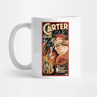 Vintage Magic Poster Art, Carter the Great Mug